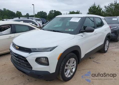 2021 Chevrolet Trailblazer Fwd Ls из США, поврежденный, VIN KL79MMS22MB160633